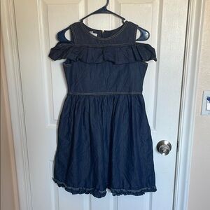 Chasing Fireflies Black Asymmetrical Ruffled Sundress